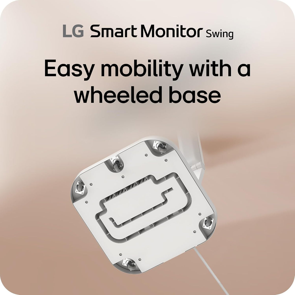 LG Smart Monitor Swing 32U889SA-W 32 pulgadas 4K UHD (3840x2160) IP...