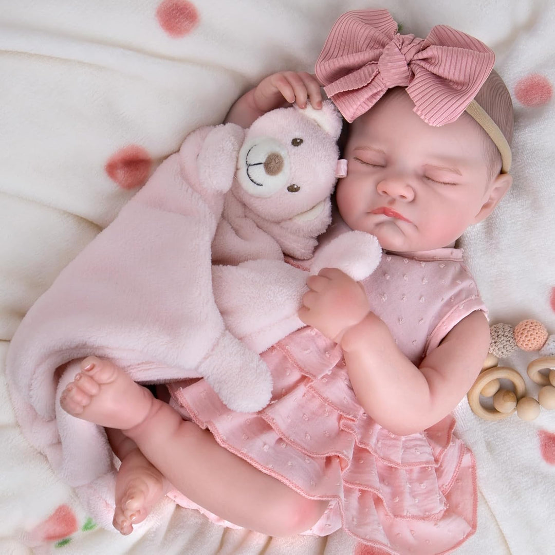 Aori Reborn Baby Dolls Girl 20'' Muñeca Realista de Recién...