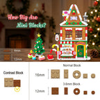 INSOON Calendario de Adviento 2026 Navidad Main Street Building Set con