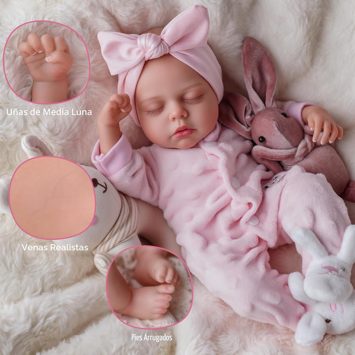 BABESIDE Muñecas de bebé Reborn de 12 pulgadas, cuerpo completo de...