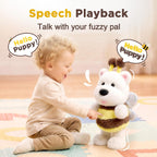 iPlay, iLearn Juguete que habla del perro bebé, animal de peluche bailando