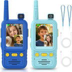 Video Walkie Talkies para Niños 2-Pack: Video Intercom Toys para Niños de 4-10 Años