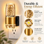 Luz nocturna LED, luces nocturnas enchufables la pared