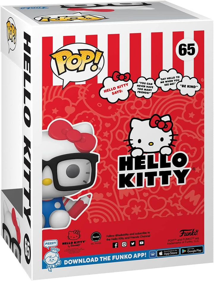 Funko POP! Sanrio: Hello Kitty - Hello Kitty Nerd - Figura de vinil...