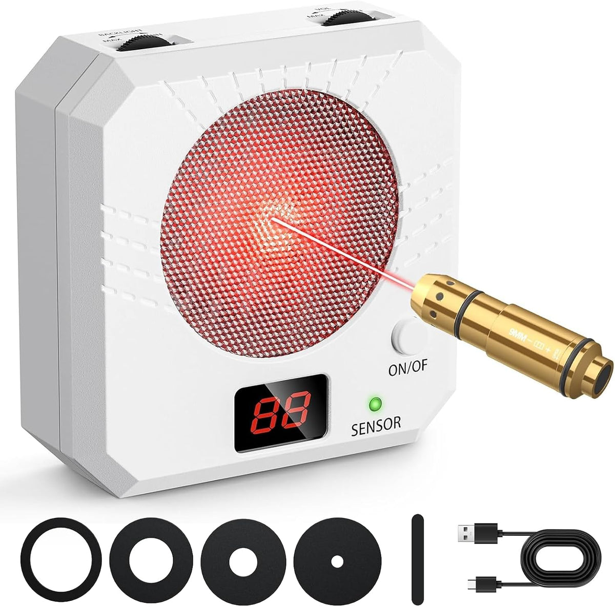 Rechargeable Laser Target con Mute Mode para Dry Fire Laser Training System