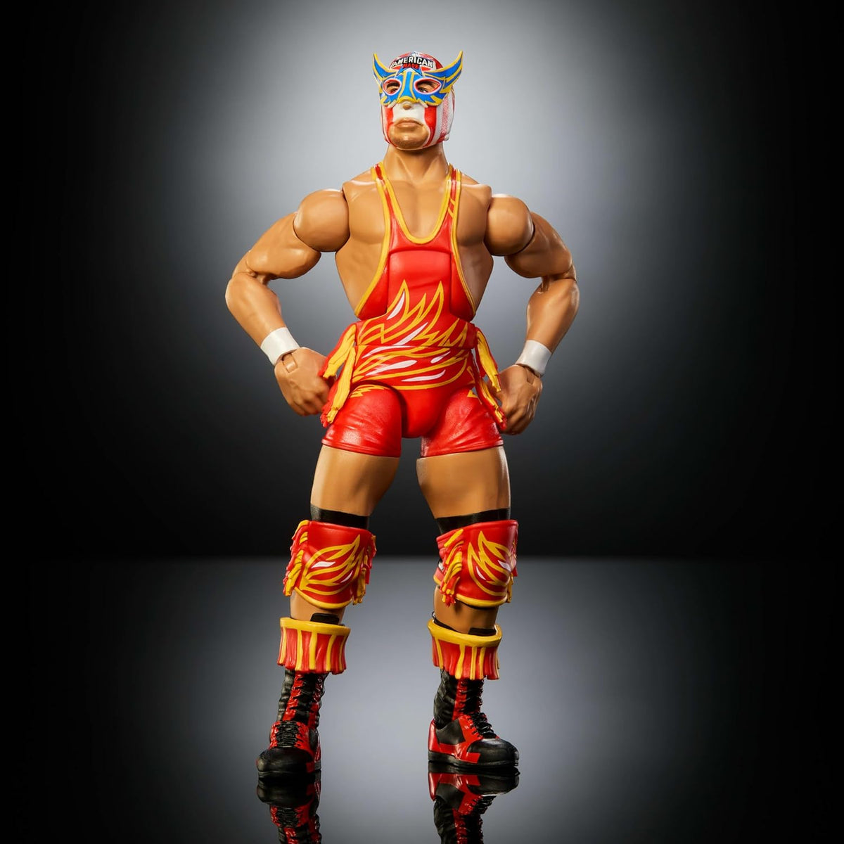 Mattel WWE Elite - Figura de acción y accesorios de El Grande Americano