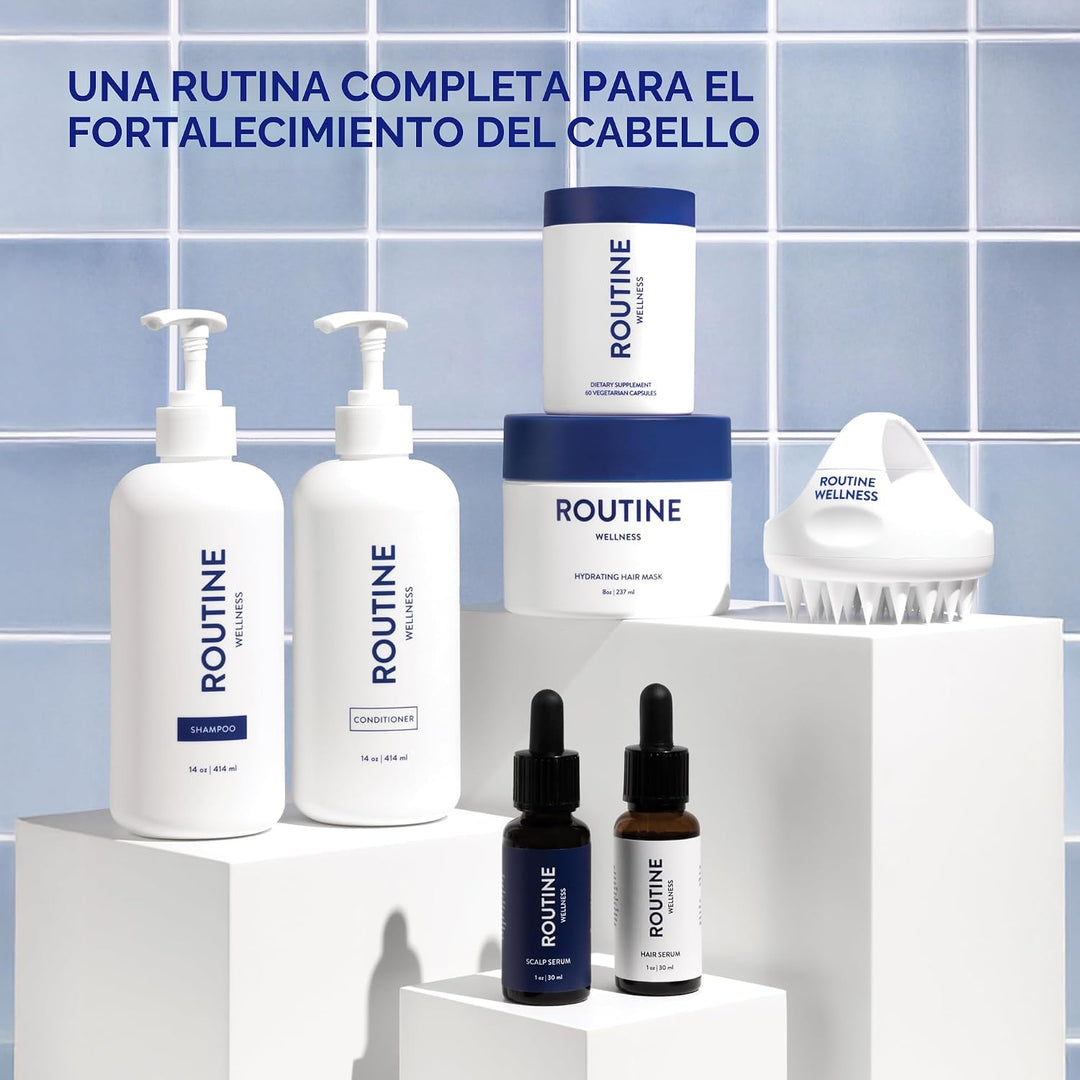 Routine Wellness - Juego de champú y acondicionador para cabello má...