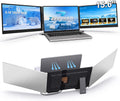 Extensor de pantalla triple para computadora portátil de 15.6", mon...