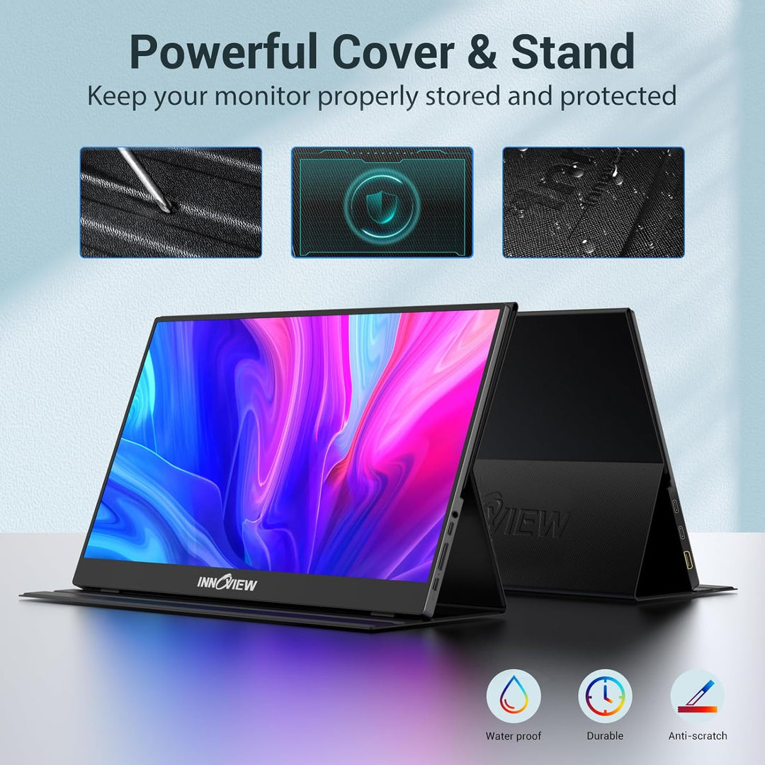 InnoView Monitor portátil, 15.6 pulgadas FHD 1080P HDMI USB C segun...