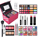 Wisnewth Kit de maquillaje todo en uno de 45 piezas con estuche de...