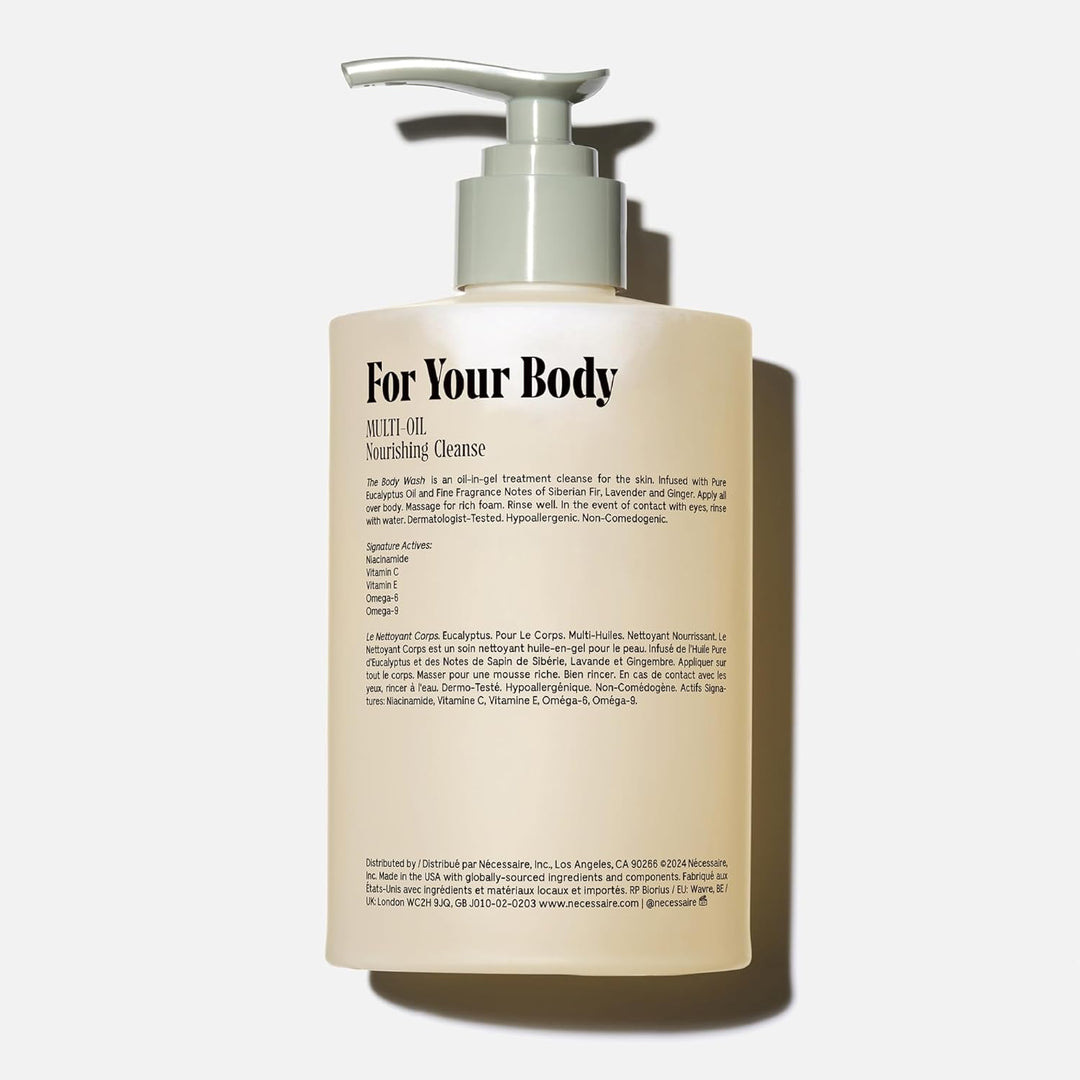 Nécessaire The Body Wash Eucalyptus - Gel de ducha multiaceite para...
