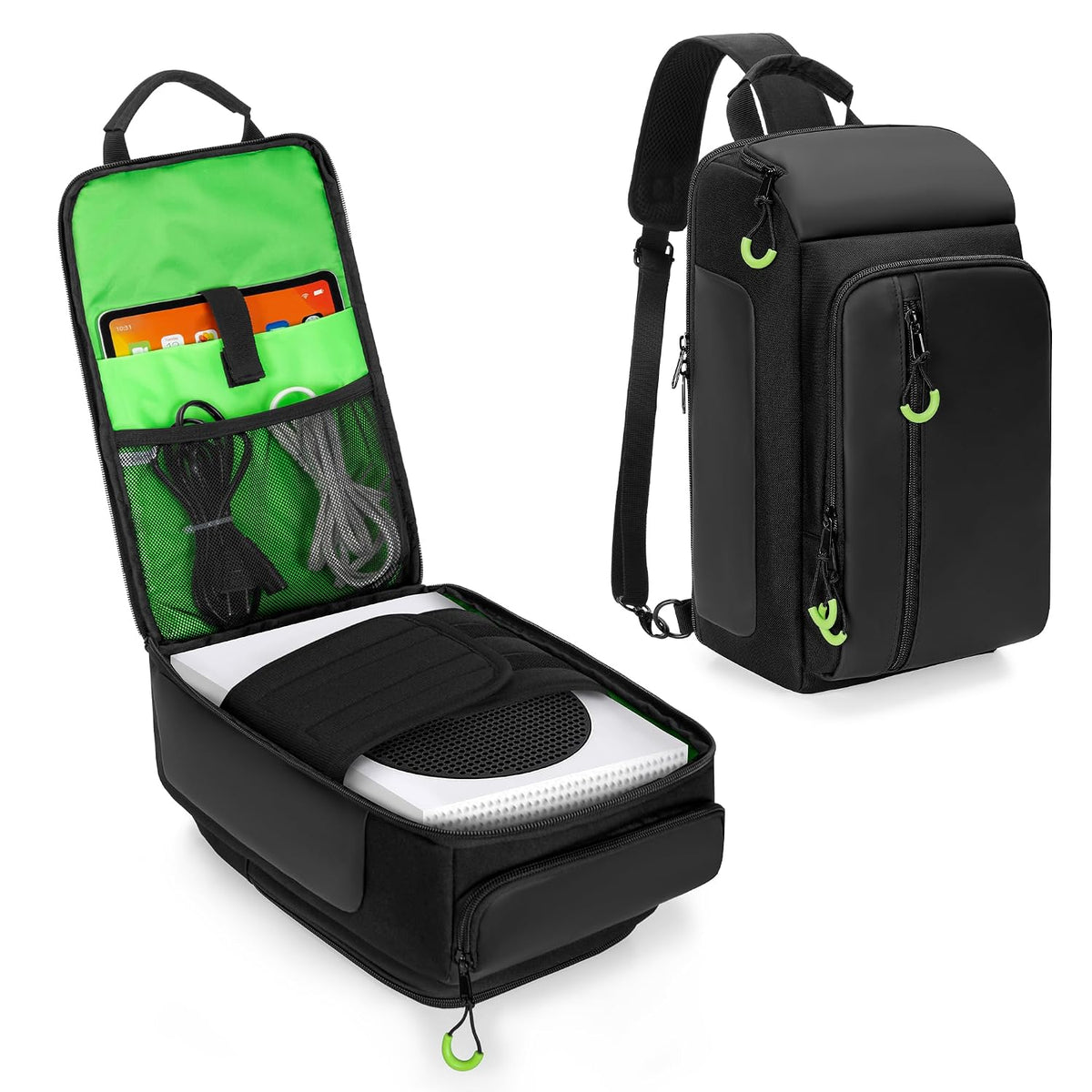 PGmoon Maletín de viaje compatible con la consola Xbox Series S
