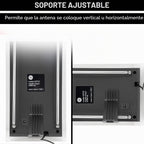 GE Antena de TV para Smart TV interior, antena HD, canales locales