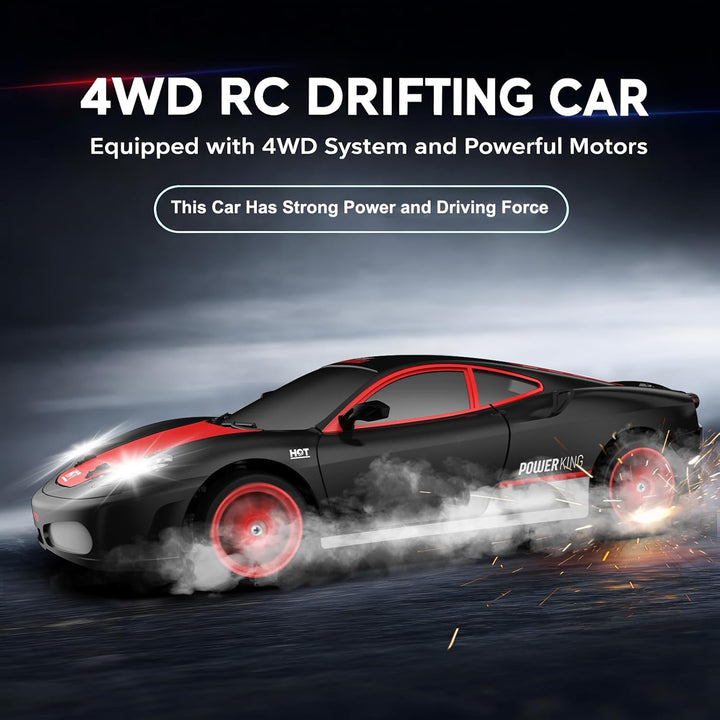 Auto de control remoto RC Drift Car 2.4GHz escala 1:24 4WD 15KM\/H...