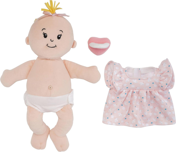Manhattan Toy Wee Baby Stella Peach - Muñeca suave de bebé de 12"