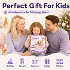 17 juguetes robot para perros para niñas de 3, 4, 5, 6 años, mini r...