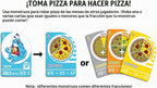 Semper Smart Games Blobby's Pizza Math Card Game: ¡Concurso de comer pizza estratégicamente loco entre lindos monstruos!
