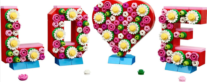 LEGO Letras de amor 40867 345 piezas