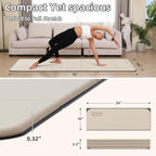 Tapete de Yoga Plegable - 70" x 24" | 0.32" (8 mm) de espesor