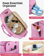 Bolsa de lona con iniciales para niñas, regalo para adolescentes