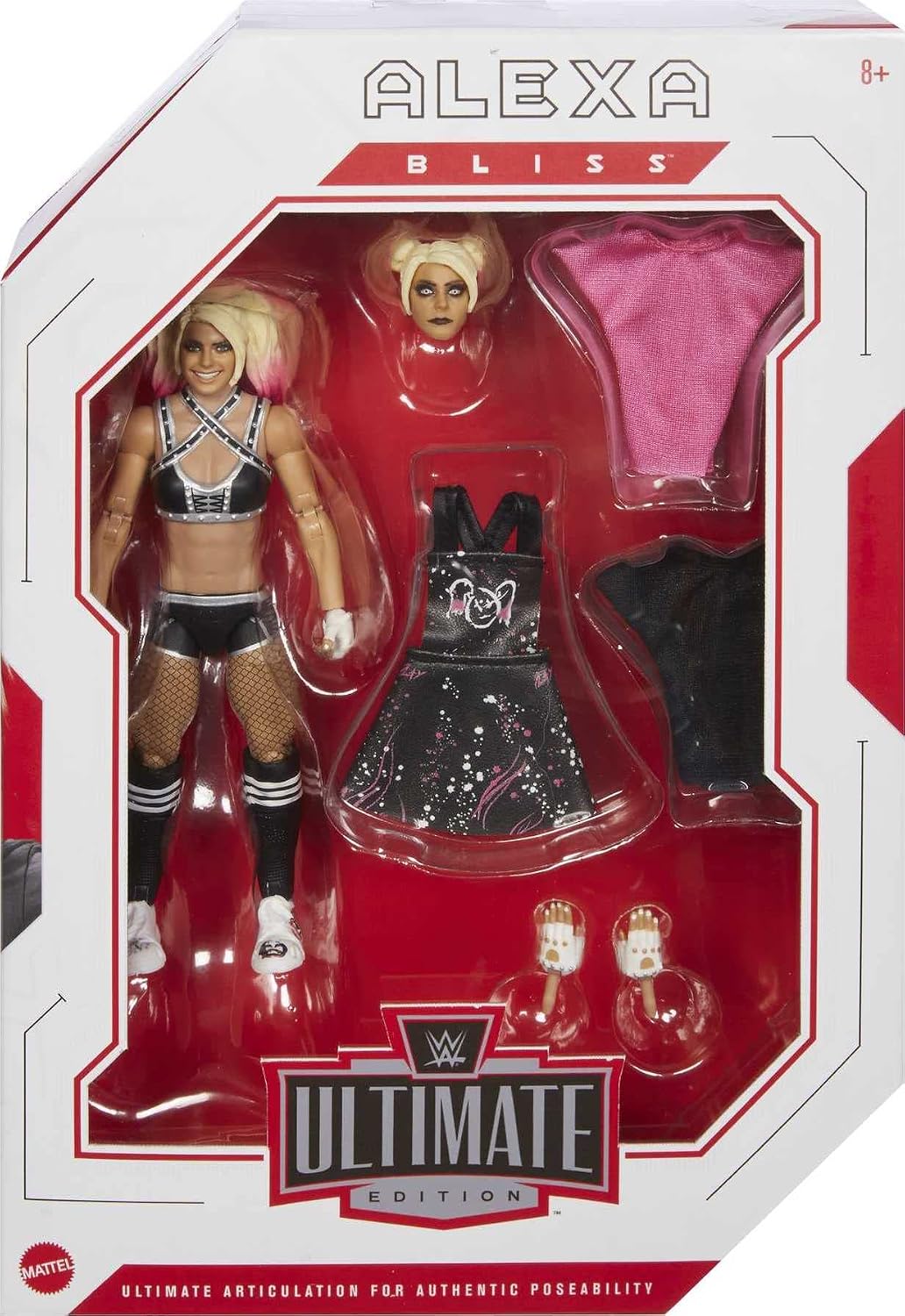 Mattel WWE Ultimate Edition - Conjunto de figura de acción y acceso...