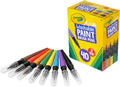 Crayola - Pinceles de pintura sin goteo, juego de colores surtidos, 40 unidades, regalo creativo para niños y adolescentes