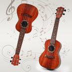 Ukelele de 21 pulgadas para niños y niñas de 3, 4, 5, 6, 7 años