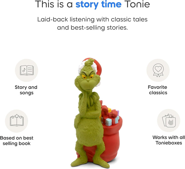 Tonies Figura de juguete de audio Grinch de Cómo el Grinch