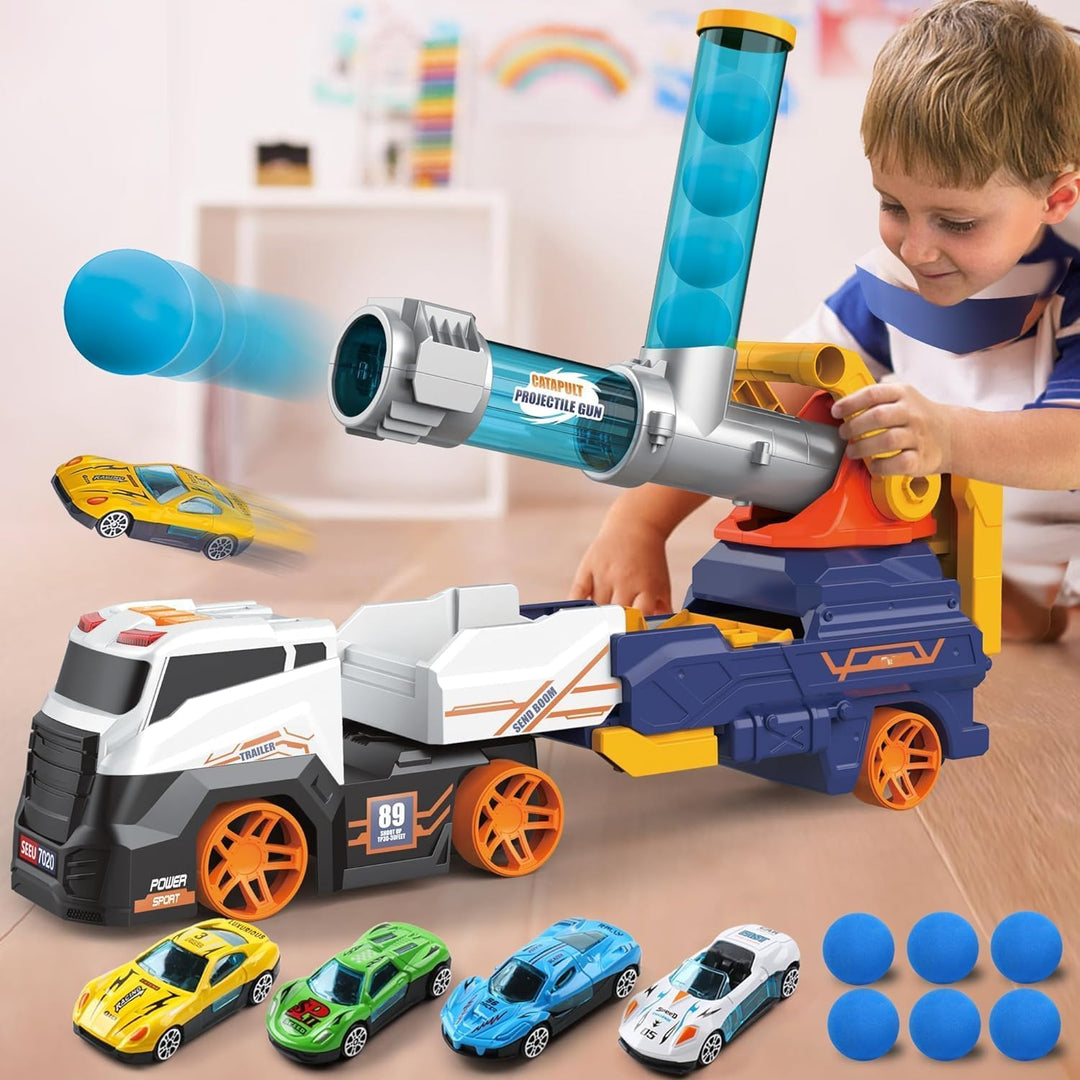 Dwi Dowellin Juguetes de Camión para Niños, Juguetes de Coche Grand...