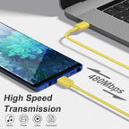 Cargador USB C tipo C cargador de carga rápida 12FT 45W Samsung
