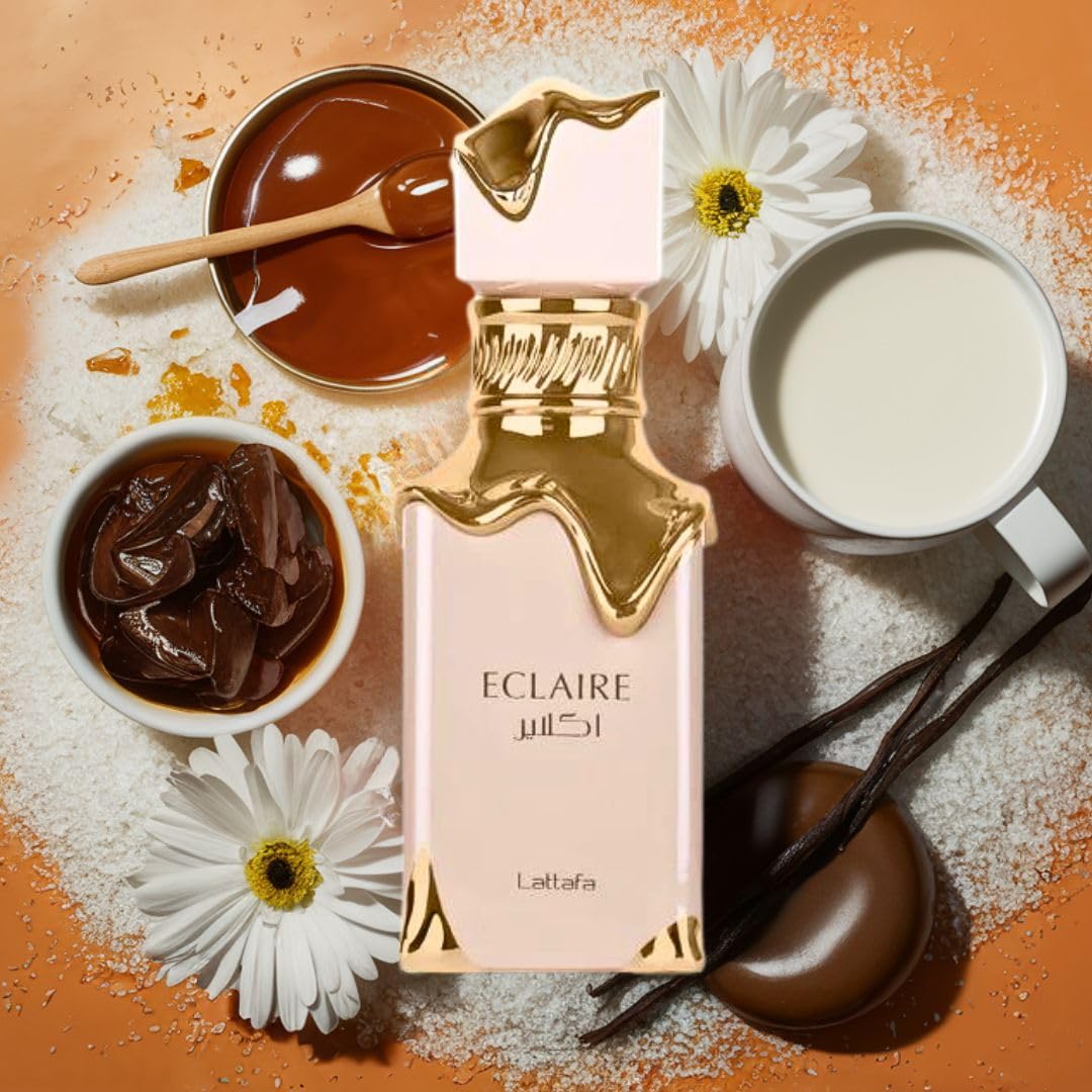 Lattafa Eclaire para Mujeres Eau de Parfum en Spray, 3.4 Onzas \/ 1...