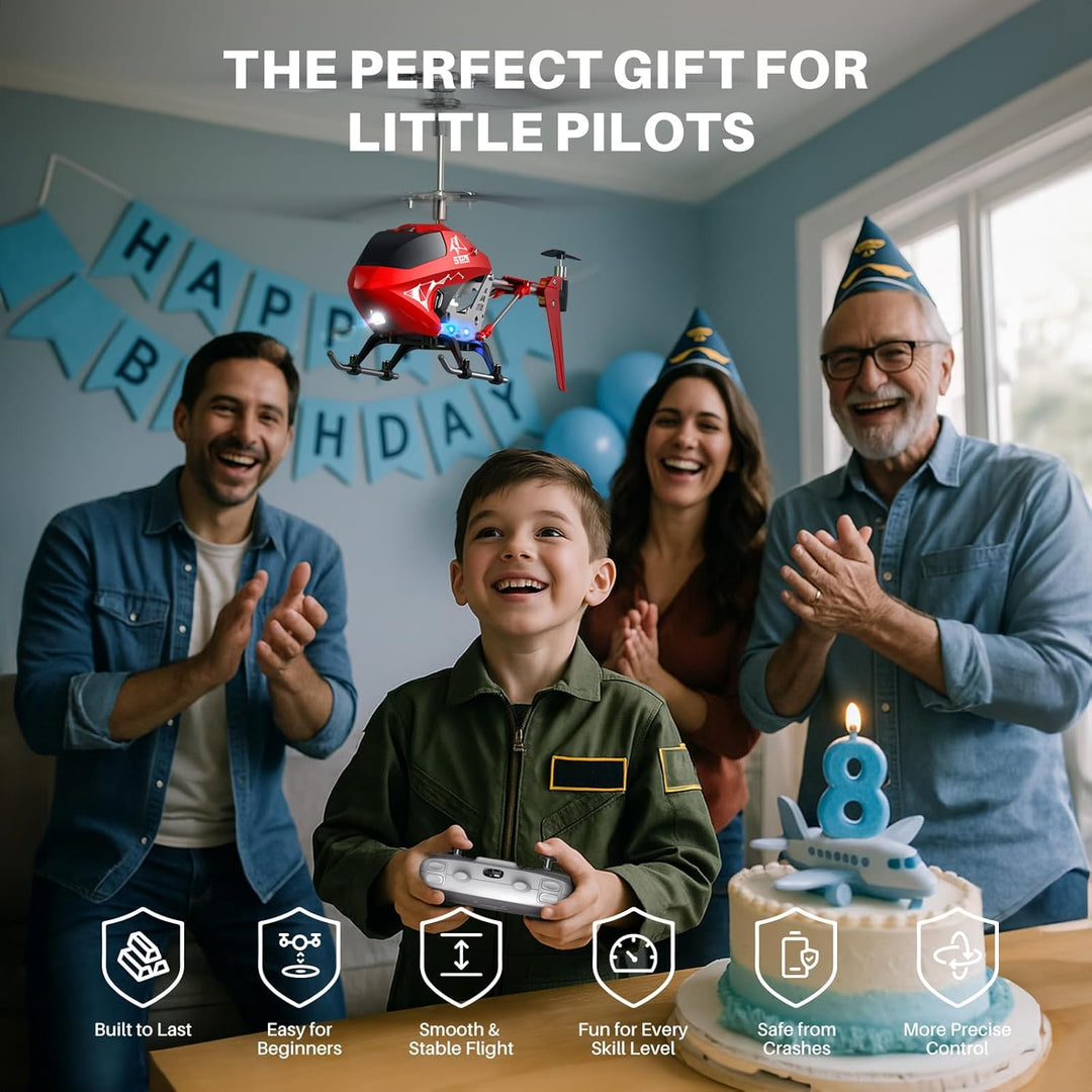 SYMA S107H-E Helicóptero RC para niños de 8-12 años y principiantes...