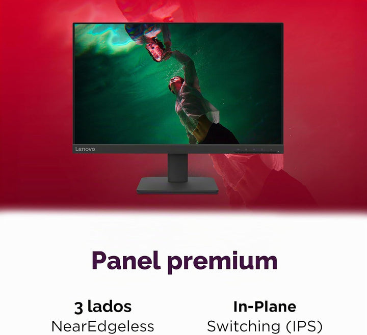 Monitor Lenovo L22-4e - Monitor de Oficina - Pantalla IPS FHD de 21...
