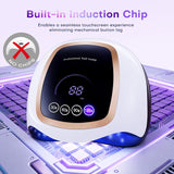 Lámpara de uñas UV LED, Gugusure mejora de 180 W secador de uñas pa...