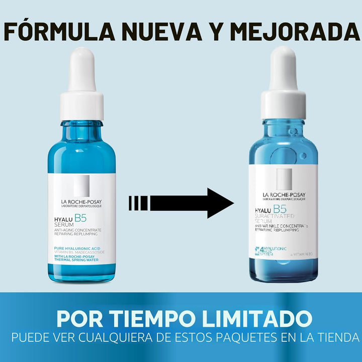 La Roche-Posay Hyalu B5 Pure Hyaluronic Acid Serum for Face, Vitami...