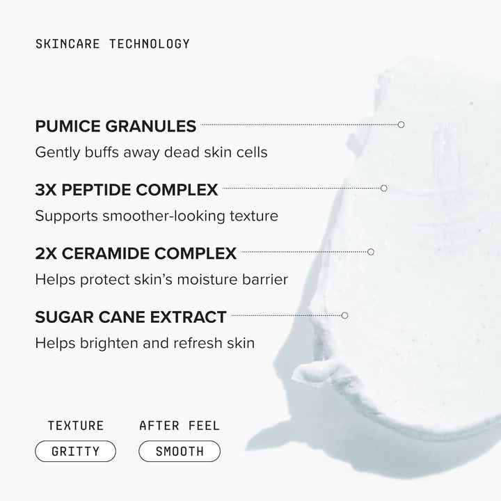DRMTLGY Exfoliante facial y mascarilla facial de microdermoabrasión...