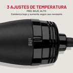Revlon-Cepillo de aire caliente para secador, Negro, Big Blowout (barril de 2.8 pulgadas)