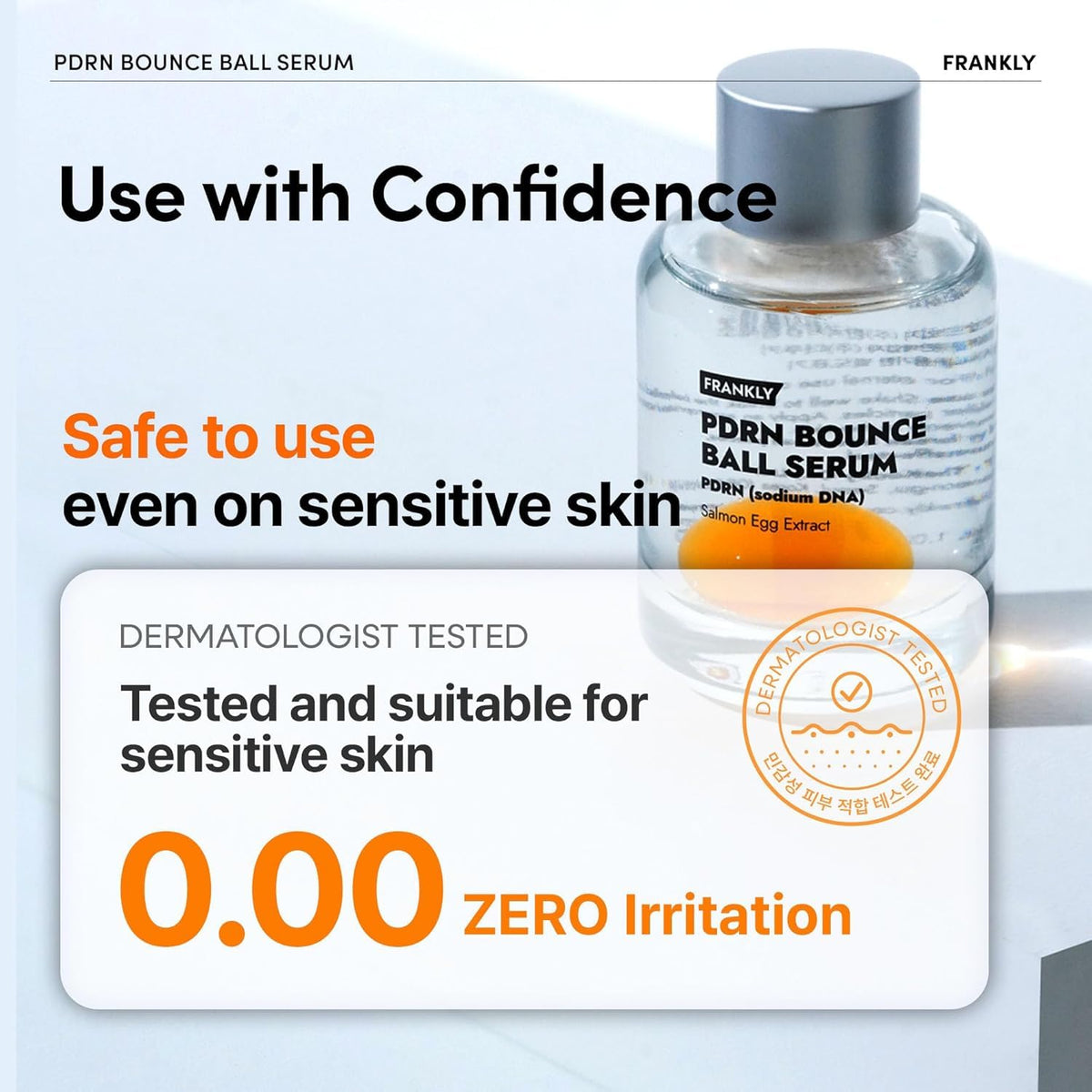 FRANKLY Salmon PDRN Bounce Ball Serum \u2013 99% Pure Salmon DNA PD...