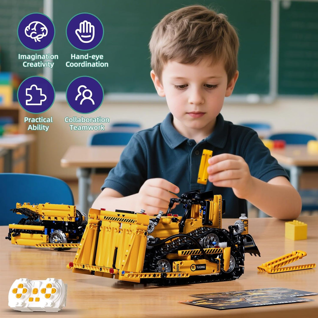 DOLIVE Juego de bloques de construcción STEM 5 en 1 para
