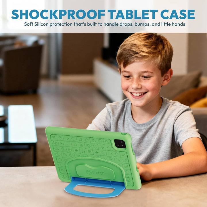 Contixo Tablet A10 para niños con 14 aplicaciones, Lingokids y Epic...