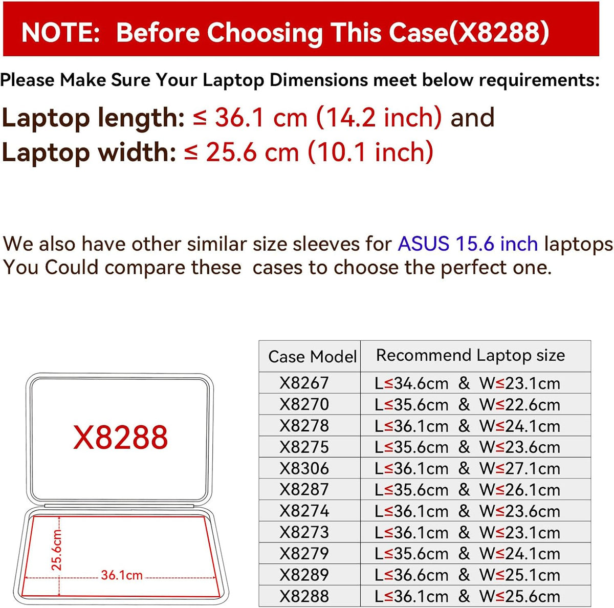Smatree Funda protectora rígida de EVA para ASUS TUF A16
