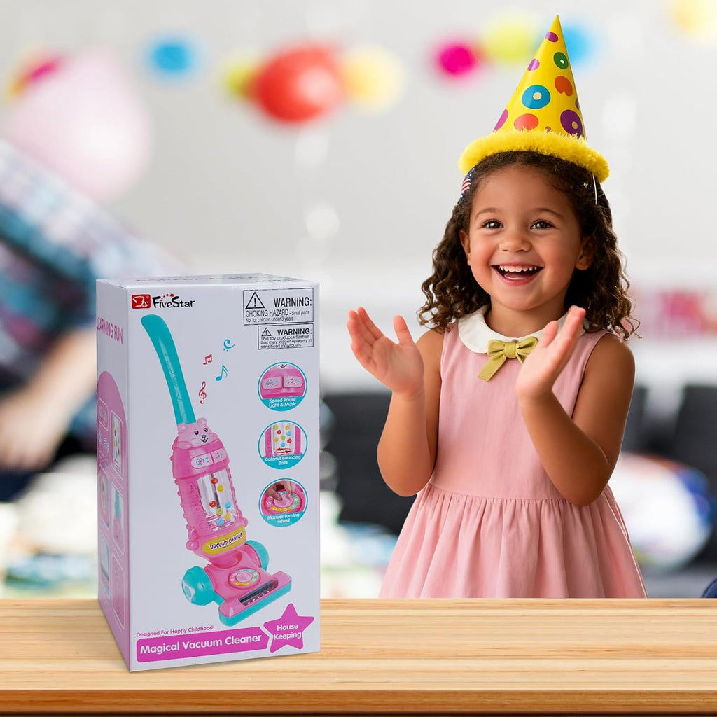 Kids - Juguete al vacío para niños de 18 meses o más, con luces y