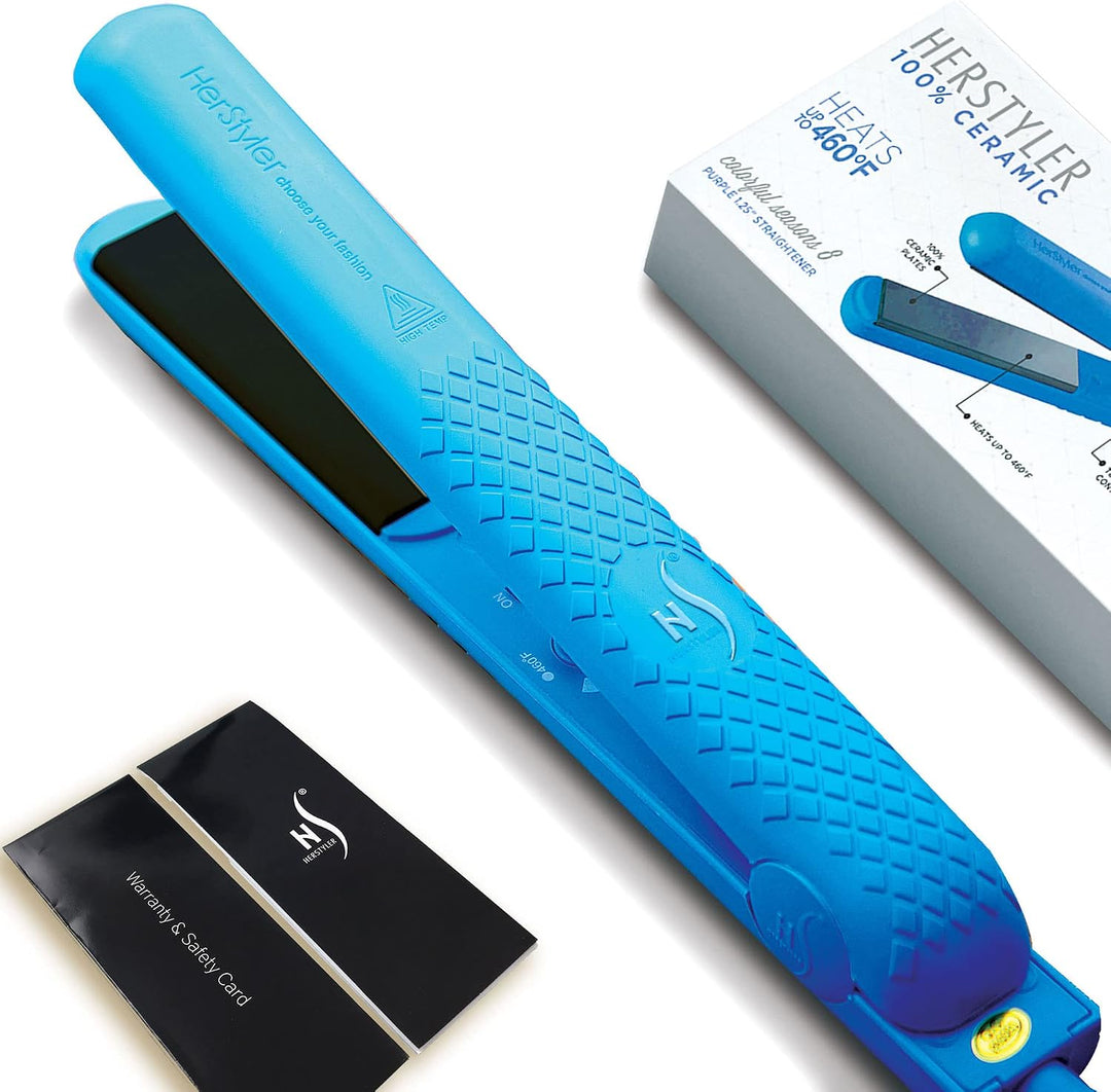 Plancha alisadora Herstyler. Plancha de cerámica Colorful Seasons,...