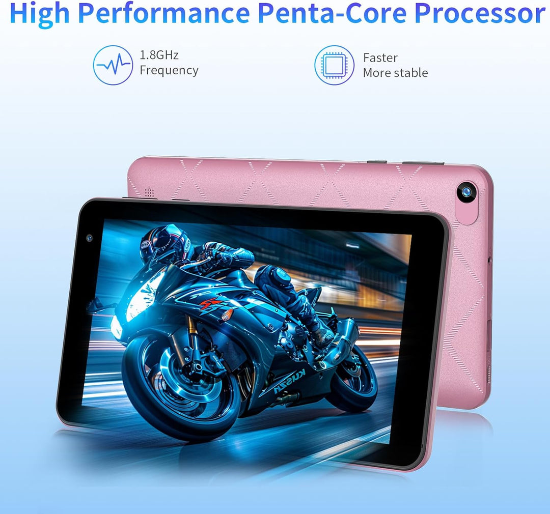 VASOUN Tableta de 7 pulgadas Android 15, 8 GB (3 GB+5 GB ampliables...