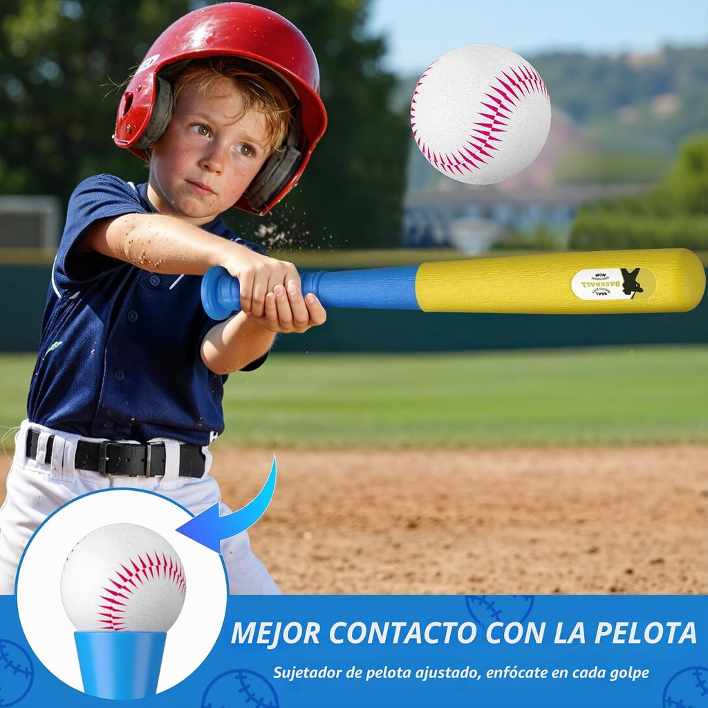 QDRAGON Juego de bolas en T para niños de 3 a 5 años