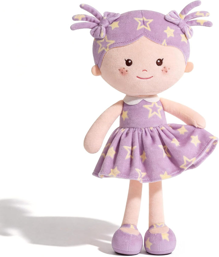 Onetoo - Muñeca de trapo de bebé de peluche suave para niñas, prime...