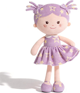 Onetoo - Muñeca de trapo de bebé de peluche suave para niñas, prime...