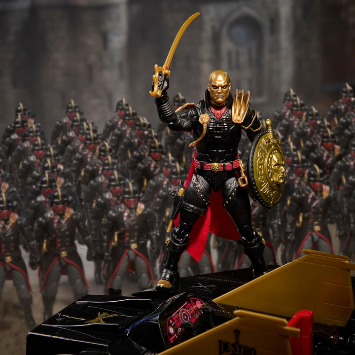 G.I. Joe Serie clasificada #203, Destro &amp; Iron Grenadier Despoi...