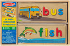Melissa & Doug See & Spell - Juguete educativo de madera, Versión estándar