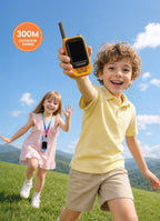 FOREDOM Radio de Video Recargable: Walkie Talkies para Niños, Alcance Largo para Niños y Niñas
